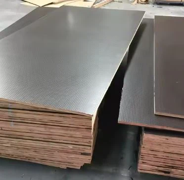 One Time/Two Times Hot Press Building Film Faced Plywood Shuttering Plywood For Concrete Form Works