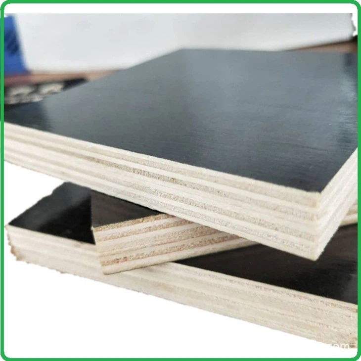 One Time/Two Times Hot Press Building Film Faced Plywood Shuttering Plywood For Concrete Form Works